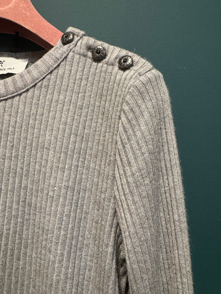 Serafino costine degradé grigio/ blu