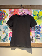 T-shirt slim fit nero