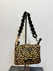 Borsa tracolla pelle cavallino maculato