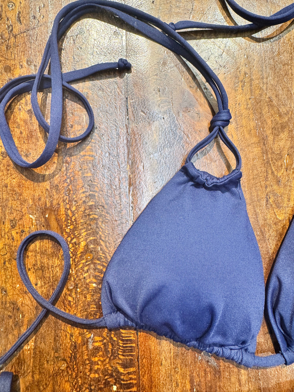 Bikini triangolo Lucy blu wikini