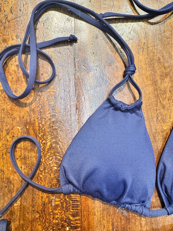 Bikini triangolo Lucy blu wikini