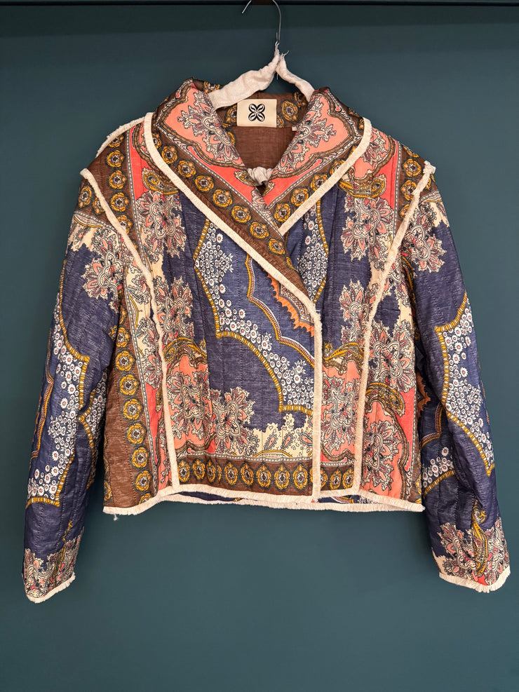 Giacca fantasia coutry chic