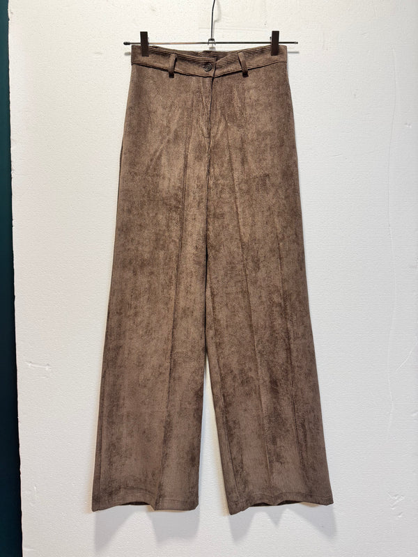 Pantalone velluto 1000 righe caffe’