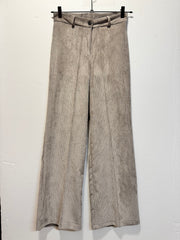 Pantalone velluto 1000 righe beige