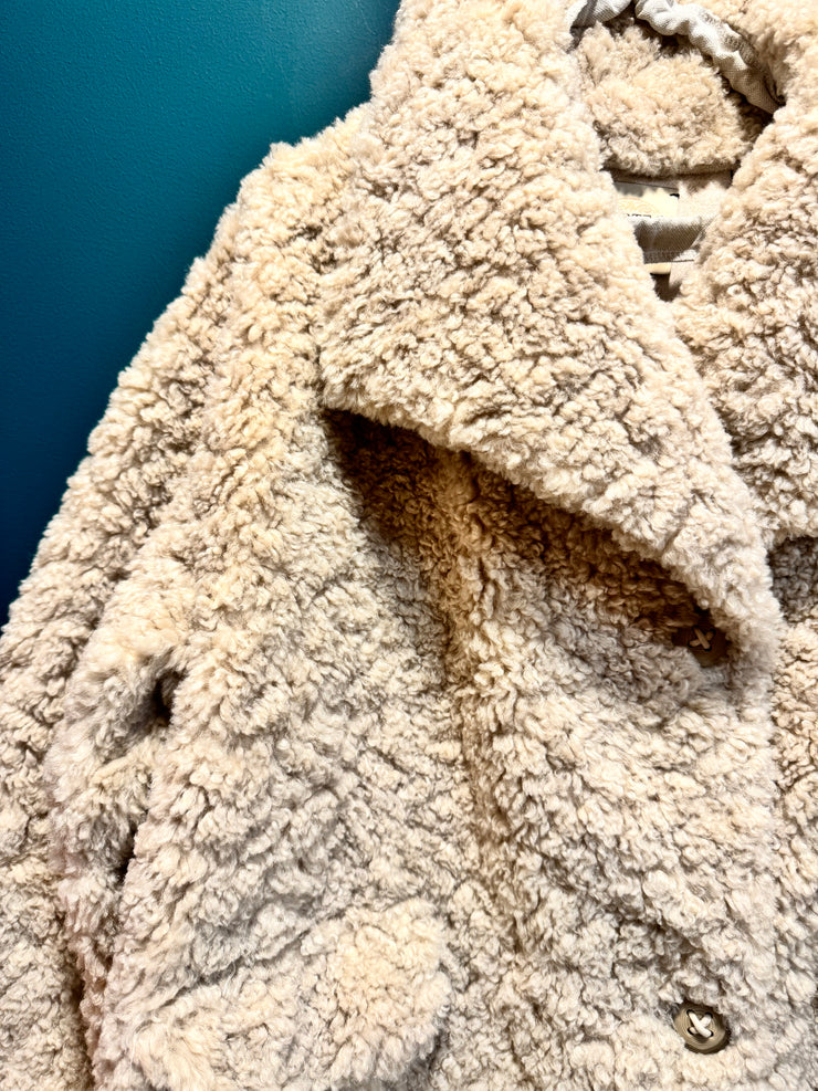 Cappotto teddy burro