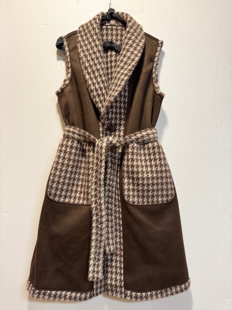 Gilet Piedepoule fur poket reversibile