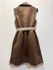 Gilet Piedepoule fur poket reversibile