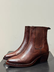 Texano pelle tamponata Marsala