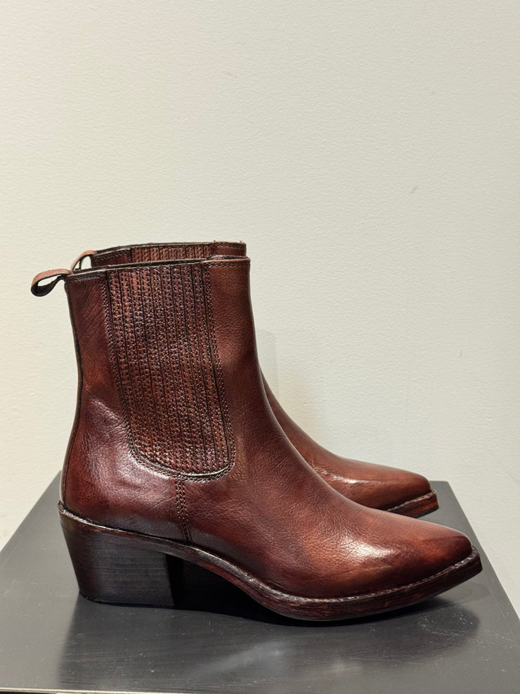 Texano pelle tamponata Marsala