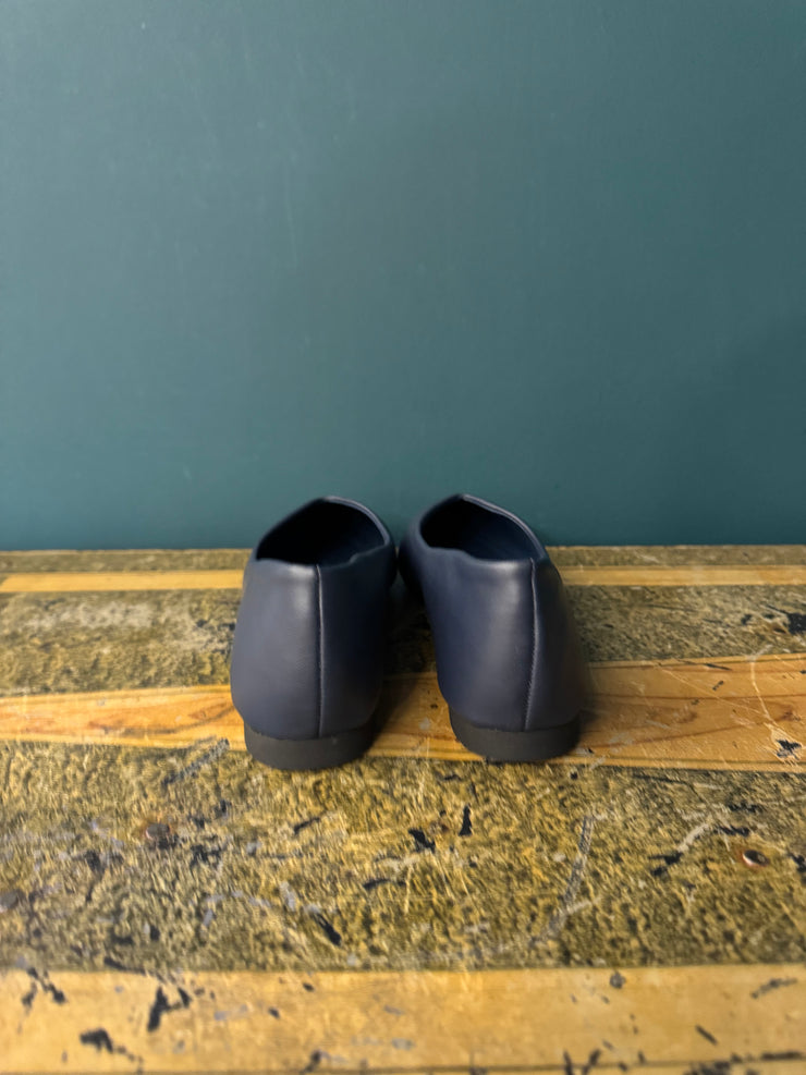 Ballerina pelle blu