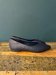 Ballerina pelle blu
