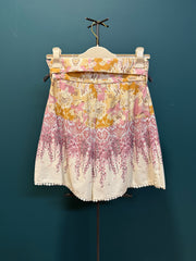 Shorts fantasia flower