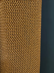 Pantalone maglia lurex oro e rosa