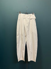 Pantalone bianco baloon
