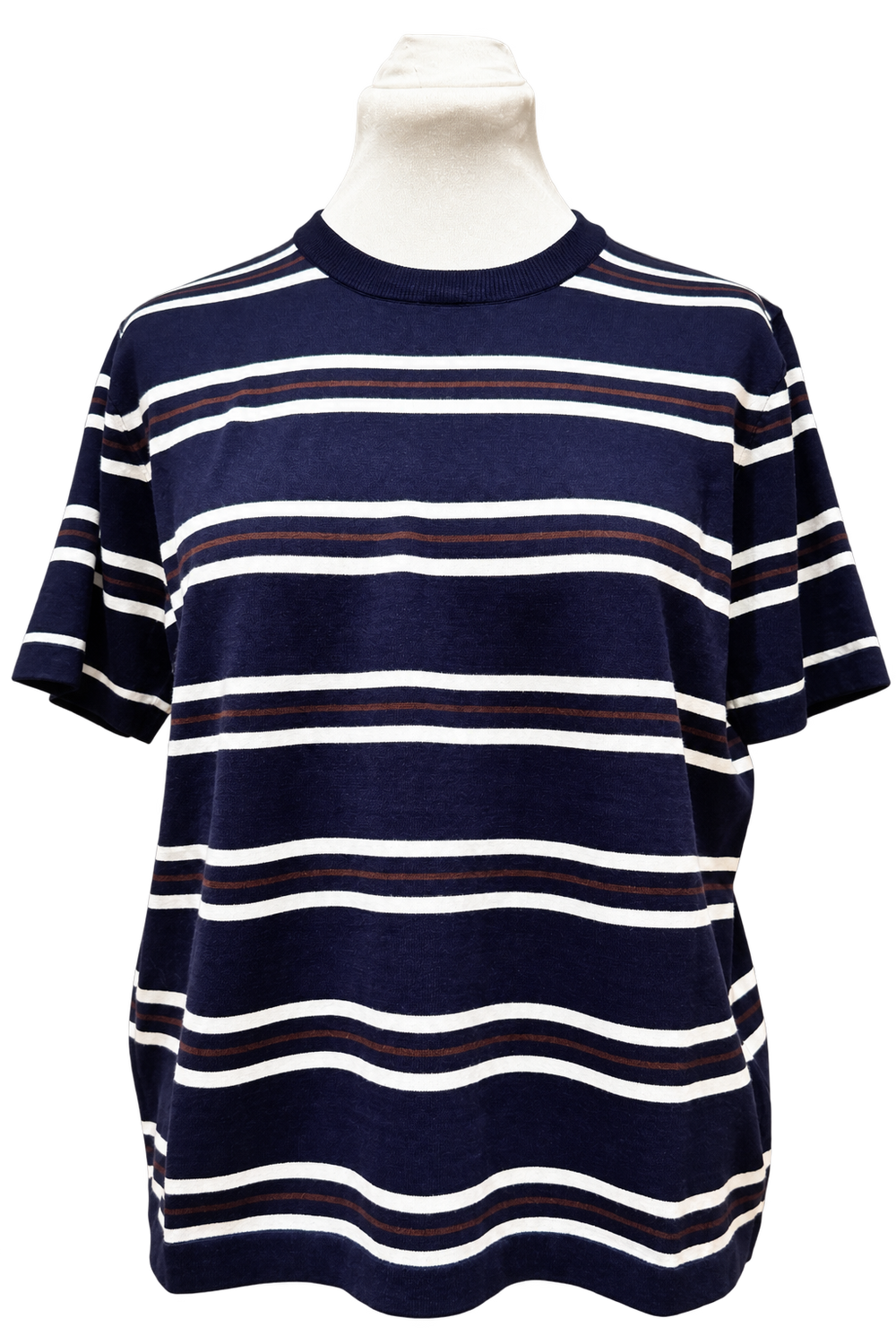Maglia t-shirt righe viscosa