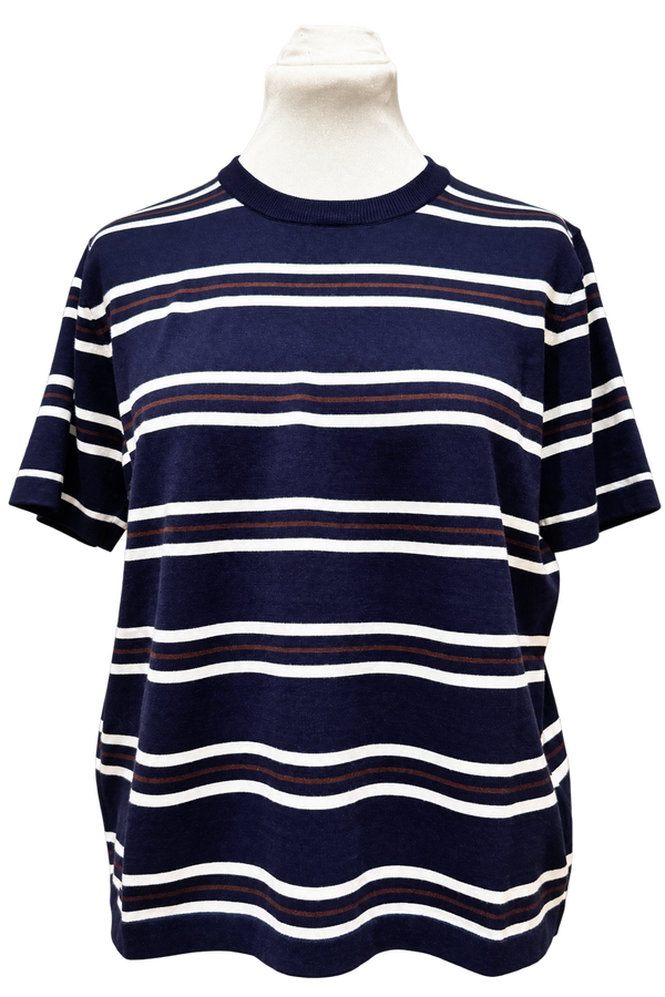Maglia t-shirt righe viscosa