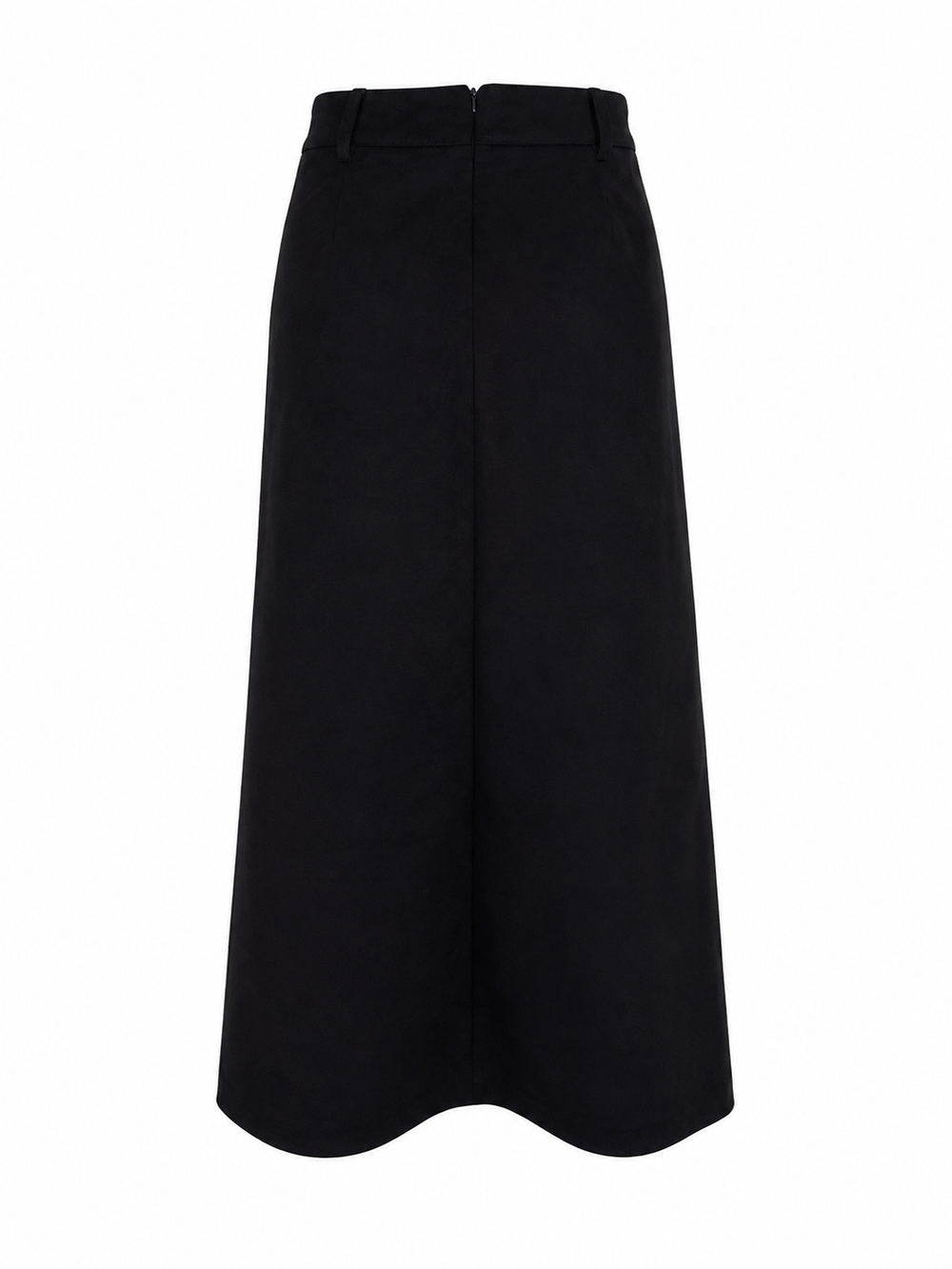 Longuette eco suede nera