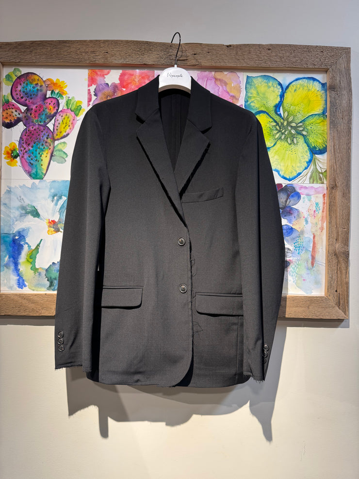 Blazer nero over