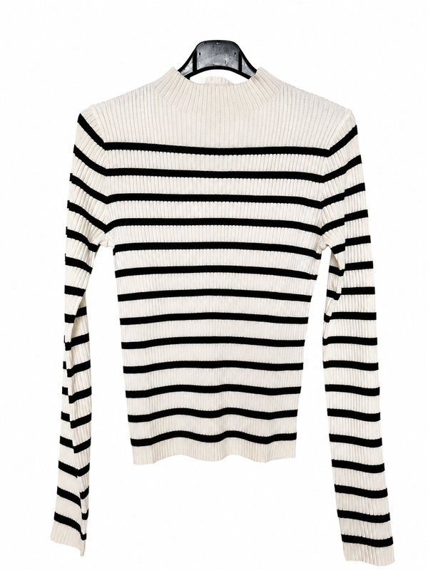 Maglia lupetto righe