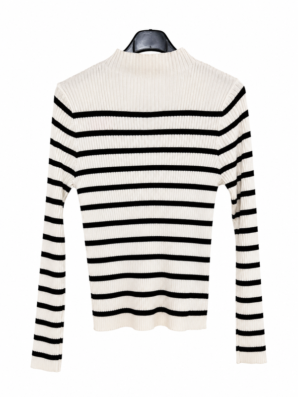 Maglia lupetto righe