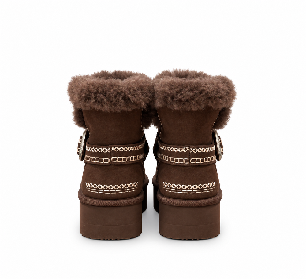 Stivaletto platform FERNIE CHOCOLATE