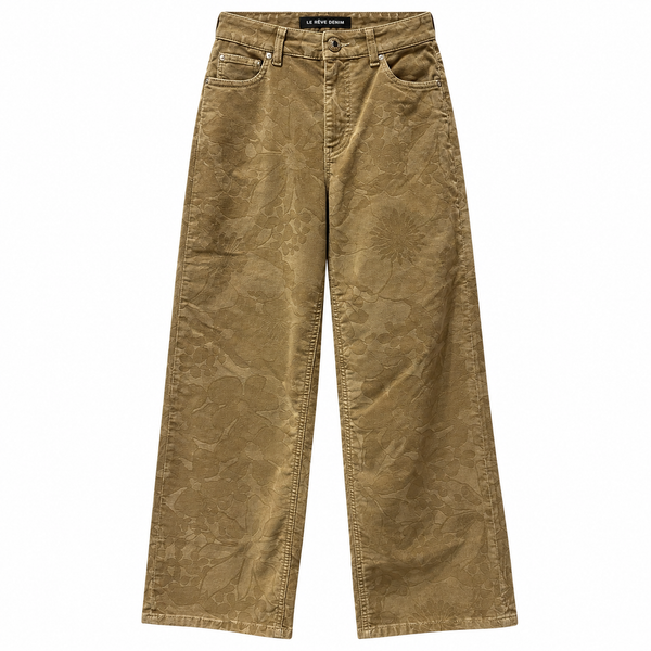 Pantalone Lea Floris velluto
