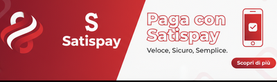 Banner promozionale Satispay