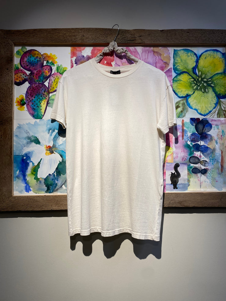 T-shirt crema over