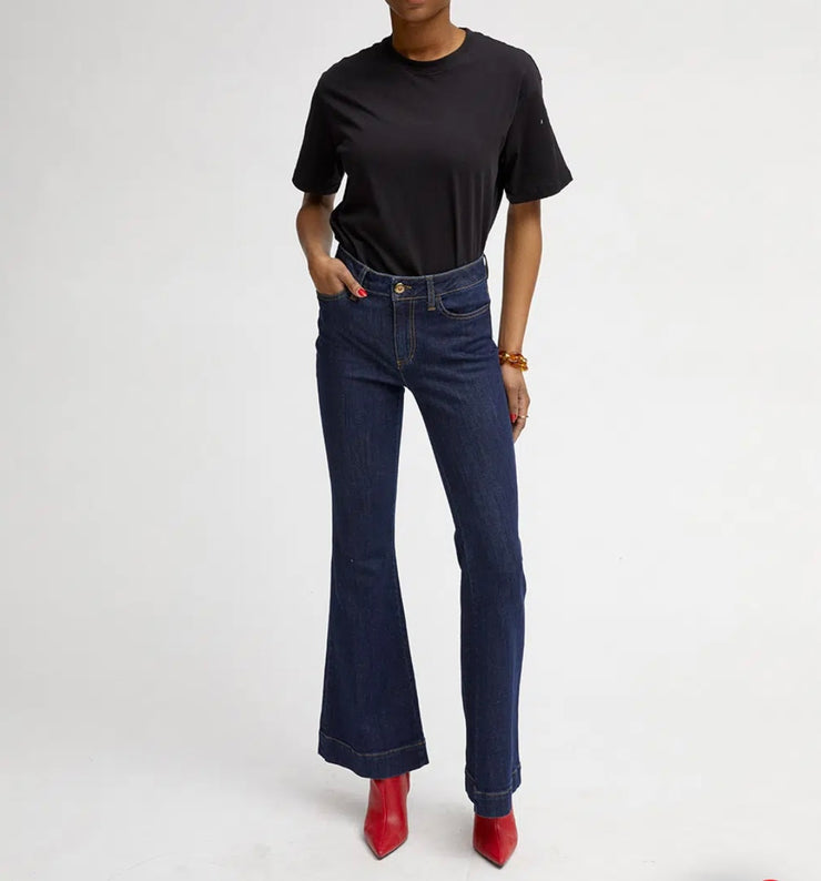 Mia shaft  Lola denim silk stretch
