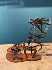 Sandalo cuoio Beverly Hills