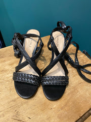 Sandalo black lacci