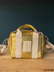 Aviator’s kit bag BB style P.M. gold