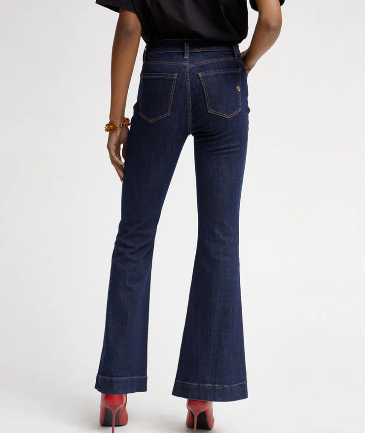 Mia shaft  Lola denim silk stretch