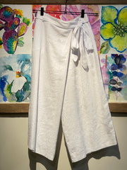 Pantalone Tokyo Lino bianco
