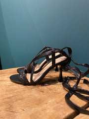Sandalo black lacci