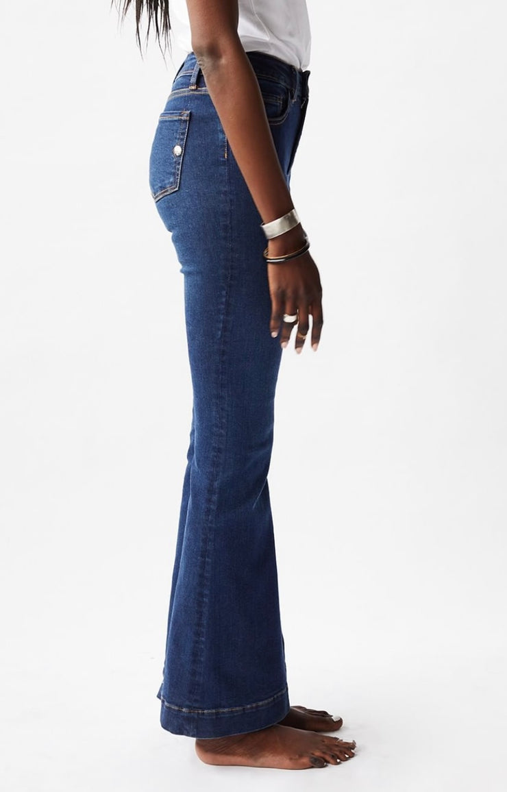Mia shaft  Lola denim silk stretch