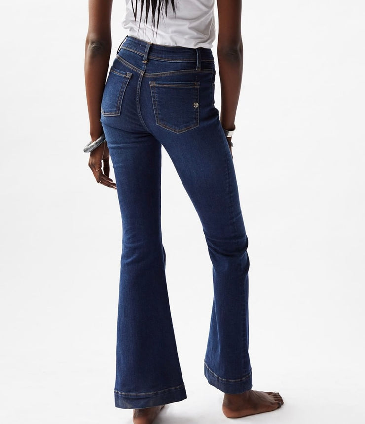 Mia shaft  Lola denim silk stretch